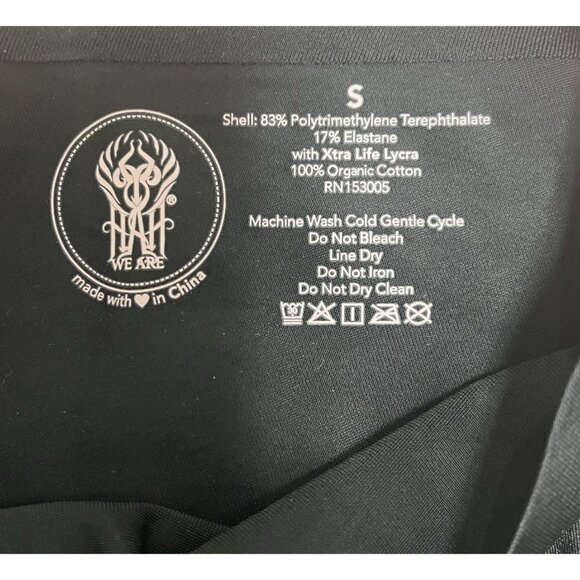 NWT Free People x WE ARE HAH Hipster Boyshort Panties Small Black Seamless - Picture 7 of 12